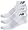 White with Black/Grey/Blue Logo