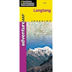Trails Illustrated Adventuremap Langtang: Trekking (National Geographic Adventure Map)