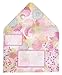 Punch Studio Floraculture Decorative Pouch Note Cards 43732, Set of 10