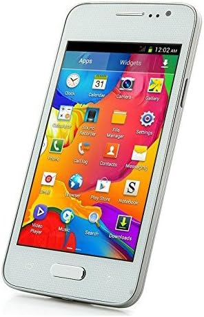 SODIAL Unlocked Quadband Dual Sim Android 4.2 with 4.0" Touch Screen Unlocked Cell Phone White Newest Model