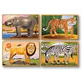Cheap Melissa & Doug Deluxe Zoo in a Box Jigsaw Puzzles