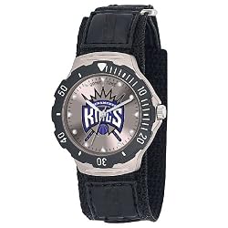 NBA Men's AGV-SAC Agent Series Sacramento Kings Velcro Watch