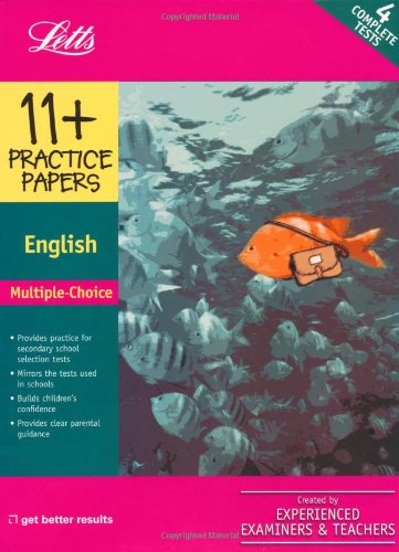 Letts 11+ Practice Papers - Multiple Choice English