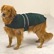 Casual Canine Hunter Green Fleece Reflective Safety Jacket for Dogs - Size X-large (XL)