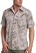 Caribbean Joe Men's Distant Vision Short Sleeve Shirt