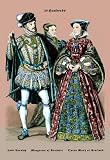 Lord Darnley Margarette of Dorsette and Mary Queen of Scotland 16th Century 12x18 Giclee on canvas - Prints - 03538-2CG12