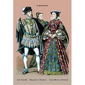 Buyenlarge 03538-2CG12 Lord Darnley Margarette of Dorsette and Mary Queen of Scotland 16th Century 12x18 Giclee on canvas
