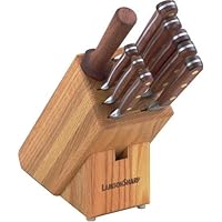 LamsonSharp 10-Piece Forged Knife Set with Block