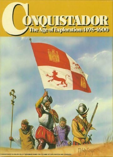 AH: Conquistador, the Age of Exploration 1495-1600, Board Game 2nd Edition