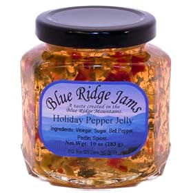 Blue Ridge Jams: Holiday Pepper Jelly, Set of 3 (10 oz Jars)