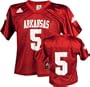 Arkansas Razorbacks Cardinal Replica Toddler Football Jersey