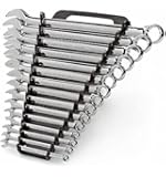 TEKTON 18772  Combination Wrench Set with Store and Go Keeper, Inch, 1/4-Inch - 1-Inch, 15-Piece