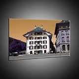 Kunstdruck Entrecote Café Fédéral, Bundesplatz, Bern Kunstdruck in 80x110 cm