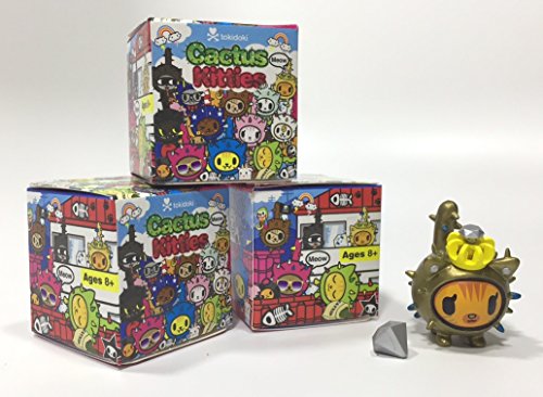 Tokidoki Cactus Kitties Blind Box 3-Pack
