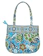 Vera Bradley Bali Blue Morgan Handbag