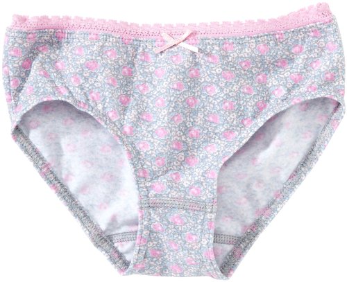 Sanetta M&auml;dchen Slip, gebl&uuml;mt 342675, Gr. 140, Grau (1565) Preisvergleich