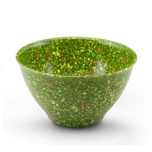 Rachael Ray 55859 Garbage Bowl with Non-Slip Rubber Base, Green