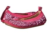 [ヨシ サムラ] Yosi Samra Kids ガールズ Sonya Ombre Chunky Glitter (Toddler) フラットシューズ Shocking Pink Ombre Glit