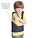 Fun and Function – Pressure Mesh Vest for Kids & Teens – Compression Vest for Kids with Sensory Issues – Navy Blue – Medium