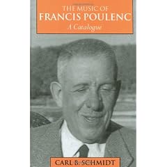 The Music of Francis Poulenc (1899-1963): A Catalogue