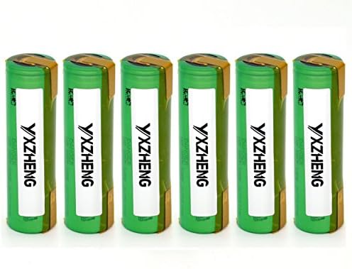 YXZHENG 6PCS US18650VTC4 2100mAh 30A Rechargeable Battery with Tabs For Sony Batteries Packs
