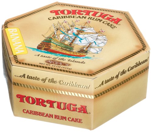 Tortuga Caribbean Rum Cake, Banana, 33-Ounce Box
