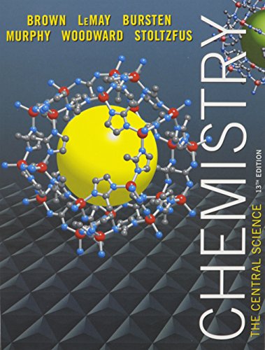 Chemistry: The Central Science, Solutions to Red Exercises, MasteringChemistry with eText and Access Card (13th Edition)