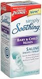 Tylenol Children's Simply Soothing Saline Drops/Spray, 1.25-Ounce Packages (Pack of 4)
