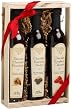 Chocoholics Divine Desserts Vintage Wine Dessert Toppings, 3 Flavors, 12-Ounce Glass Bottles