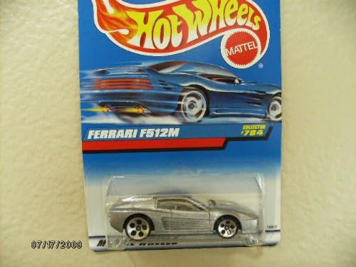 Hot Wheels Ferrari F512m 1998 #784 W/5dot's