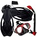 Promate Snorkeling Scuba Dive Dry Snorkel Purge Mask Fins Gear Set