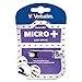Verbatim 8GB Store 'n' Go Micro Plus USB 2.0 Flash Drive, Violet 97760