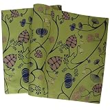 Gingko Print 72 Table Runner - Cactus