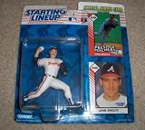 1993 John Smoltz MLB Starting Lineup Figure