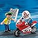 PLAYMOBIL Boys with Racing Bike Set