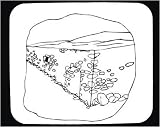 Decorated Mouse Pad with "black and white", mountain, Israel, Palistine, "Middle East", wall, palestine, rocks, door