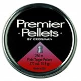 Crosman Premier Heavy .177 Cal, 10.5 Grains, Domed, 1250/Box