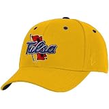 Tulsa Golden Hurricane Hats : Zephyr Tulsa Golden Hurricane Gold Youth Z-fit Flex Fit Hat
