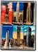 Vintage New York Mighty Magnets Set of 6 magnets