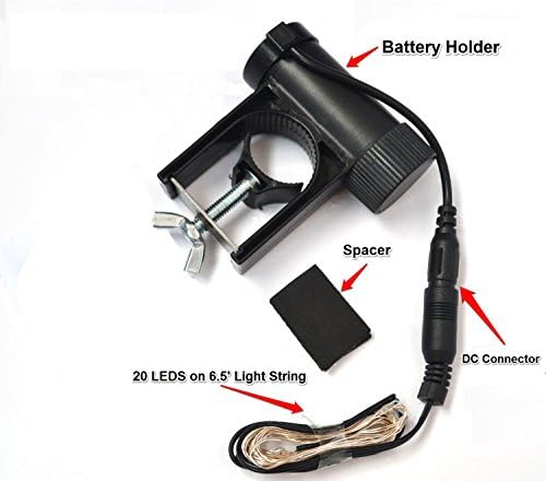 Wheelight® 20 Super-Bright LED Bicycle Lights for Spokes and Frames in Five Colors. (Green)