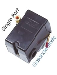 Home Improvement: Heavy Duty Pressure Switch for Air Compressor 135-175 psi 26 Amp Single 1 Port - Lefoo