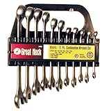 Great Neck 51005 Combination Wrench Set Metric, 11-Piece [並行輸入品]