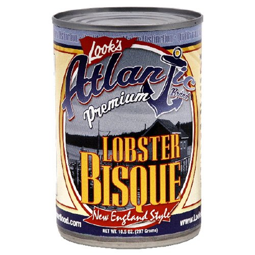 Atlantic Lobster Bisque, 10.5-Ounce Tin (Pack of 12) by Lobster Bisques
