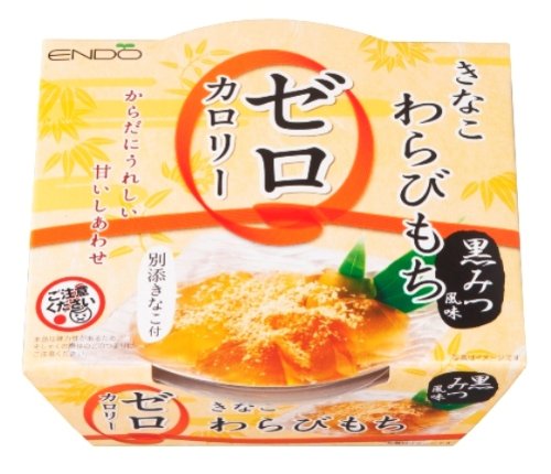 遠藤製餡 ゼロカロリーきなこわらびもち 125g×6個