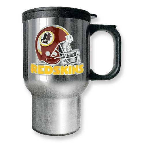 Washington Redskins 16oz Stainless Steel Travel Mug