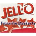 Jell-O Favorite Desserts (Shaped Cookbook)