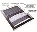 18x30x1 Lifetime Air Filter Electrostatic A/C Furnace Air Filter Silver 94% Arrestance. Lifetime Warranty. Never Buy a New Filter
