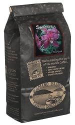 Organic Camano Island Coffee Roasters Sumatra, Dark Roast, Ground, 16-Ounce Bags (Pack of 3)