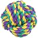 Pet Supplies : Multi Pet Nuts for Knots Cotton Rope Ball Small