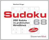 Produkt-Bild: Sudoku 68 - 5er VE: 200 Sudoku im praktischen Abrei&szlig;block